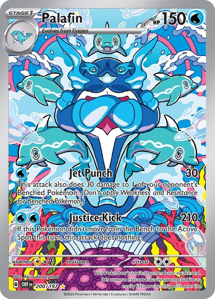 Palafin - 200/197 - SV03: Obsidian Flames (OBF), Condition: Near Mint