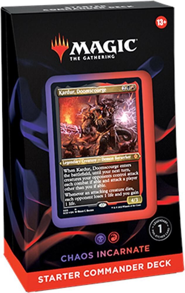Starter Commander Deck, Deck: Chaos Incarnate