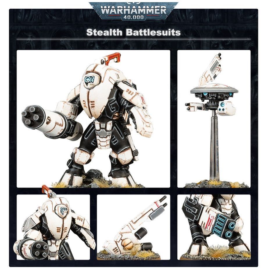 T&#39;au Empire: Stealth Battlesuits