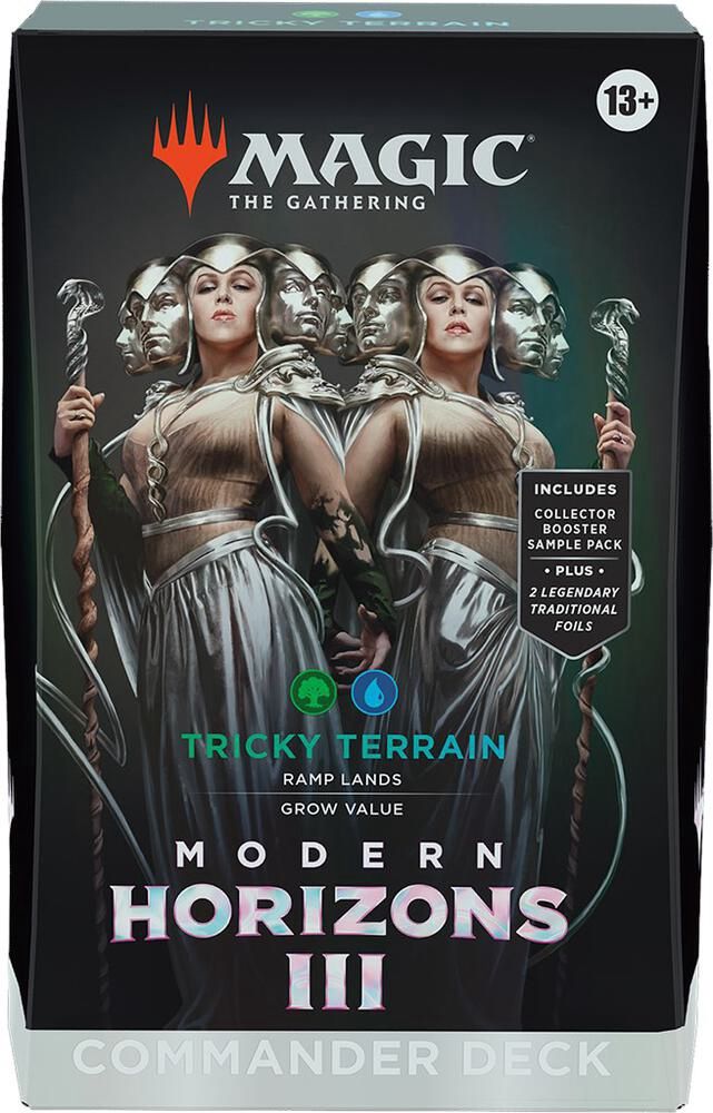 Modern Horizons 3 - Commander Decks, Deck: Tricky Terrain