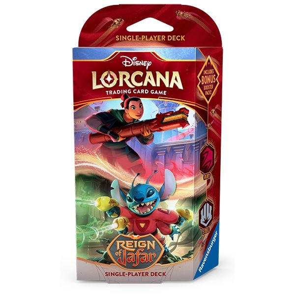 Reign of Jafar Starter Decks, Deck: Ruby &amp; Steel