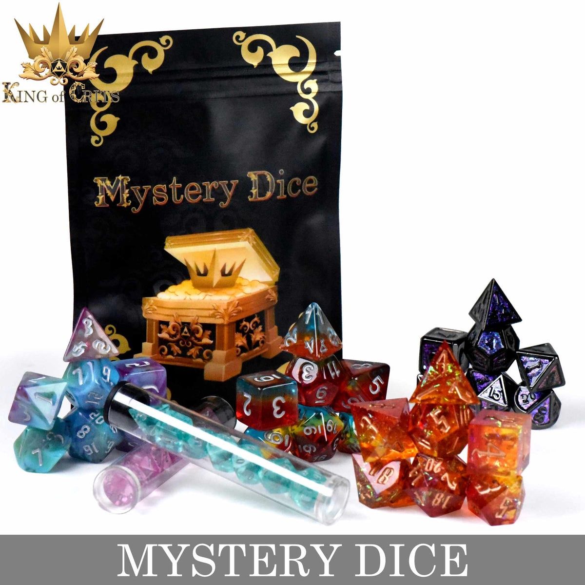 Mystery Dice / 5 Styles, Color: Standard Set