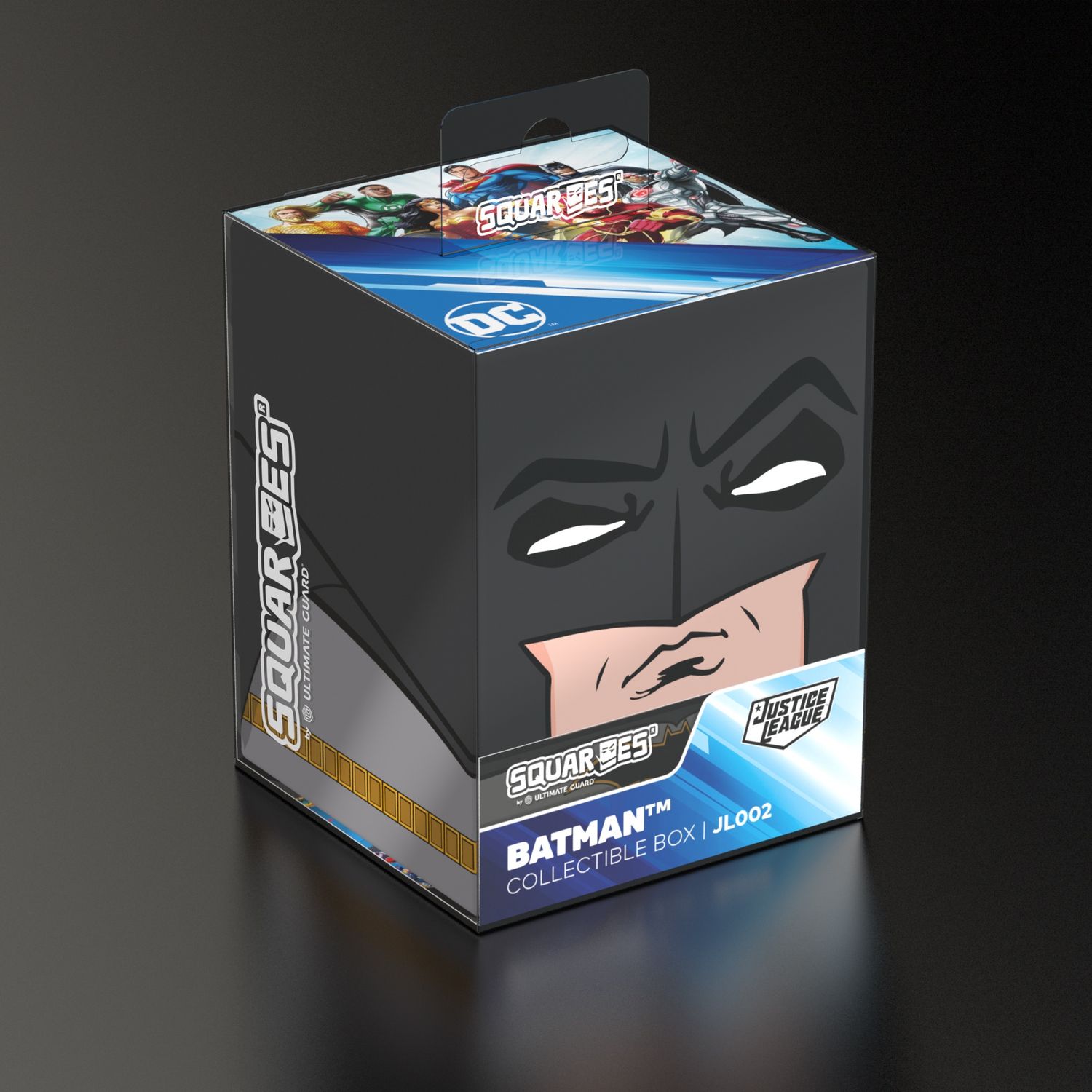 Squaroes 100+ Deckbox: DC Comics Justice League, Color: Batman