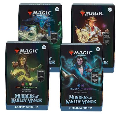 Murders at Karlov Manor Commander Decks