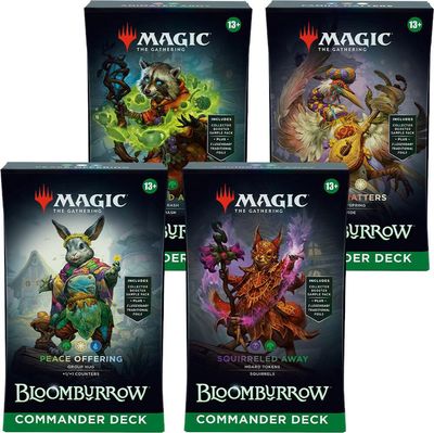 Bloomburrow Commander Decks