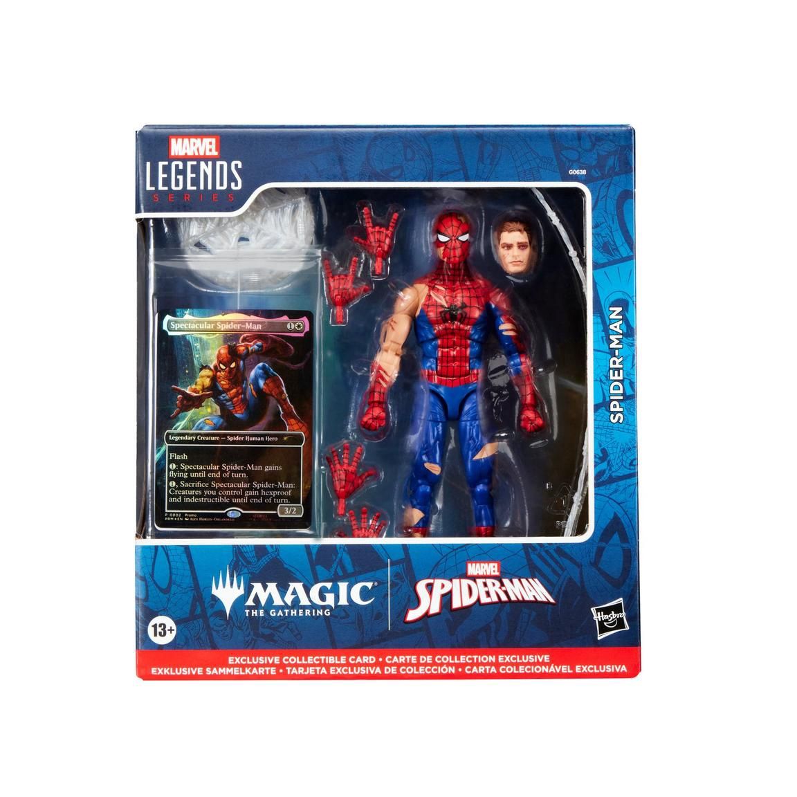 Marvel Legends Series Magic: The Gathering, Variant: Battle-Damaged Spider-Man
