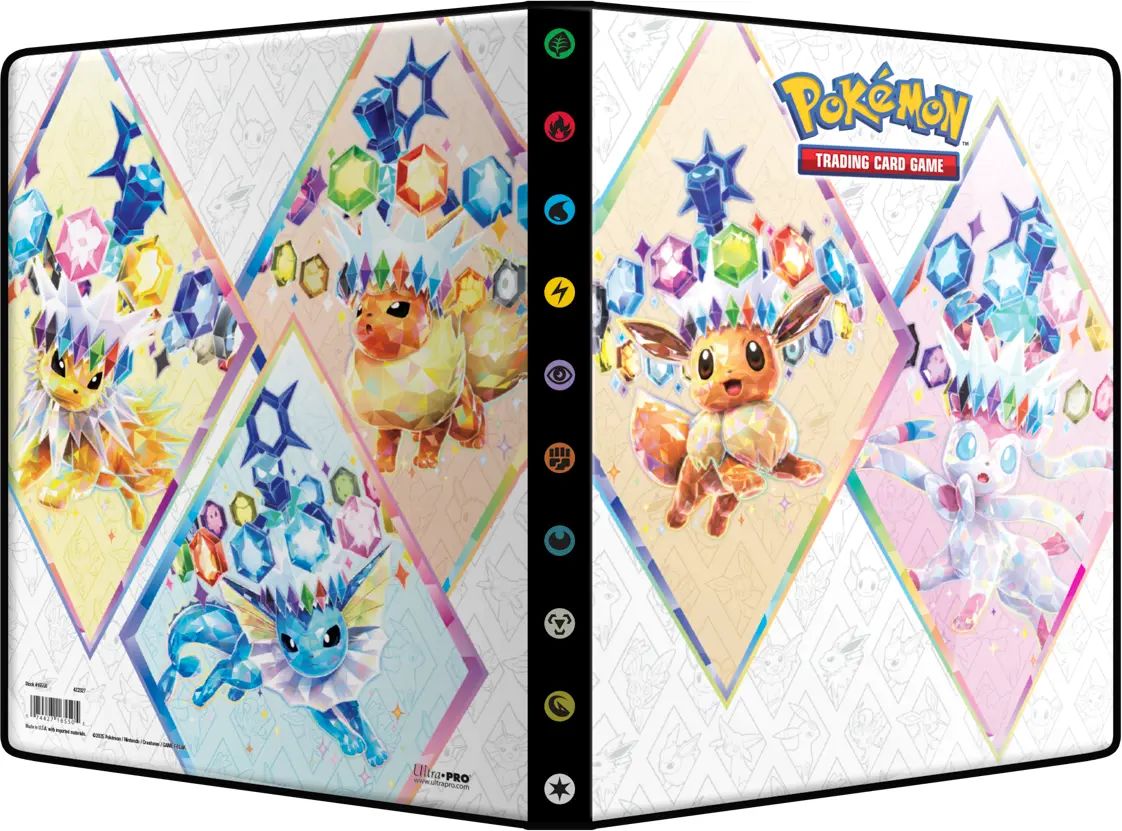 Pocket Portfolio Pokemon Scarlet &amp; Violet Prismatic Evolutions