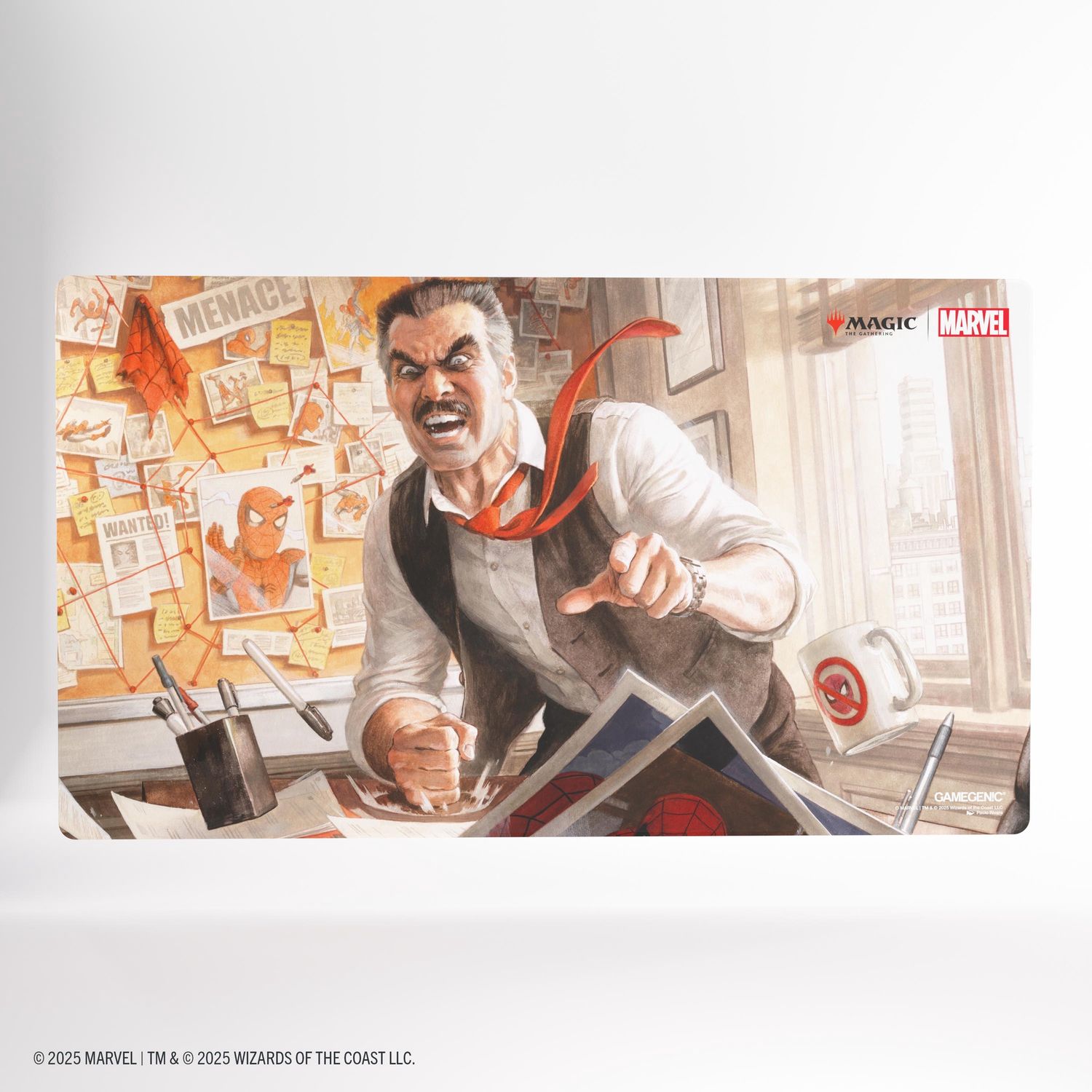 Marvel&#39;s Spider-Man Prime Playmat, Variant: J. Jonah Jameson