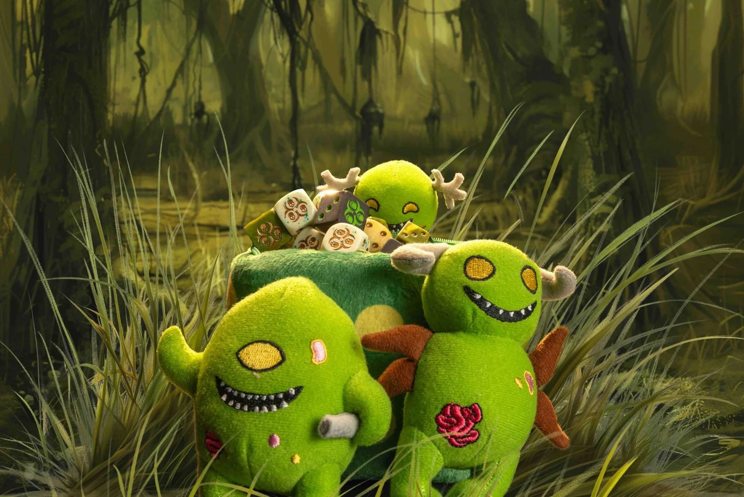 Plushie Dice Bag, Variant: Diseased