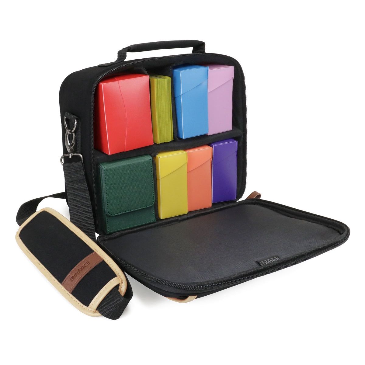 Compact Trading Card Bag, Color: Black