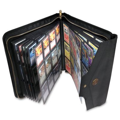 ENHANCE Trading Card Album - 12 Pocket Side Loading Card Binder