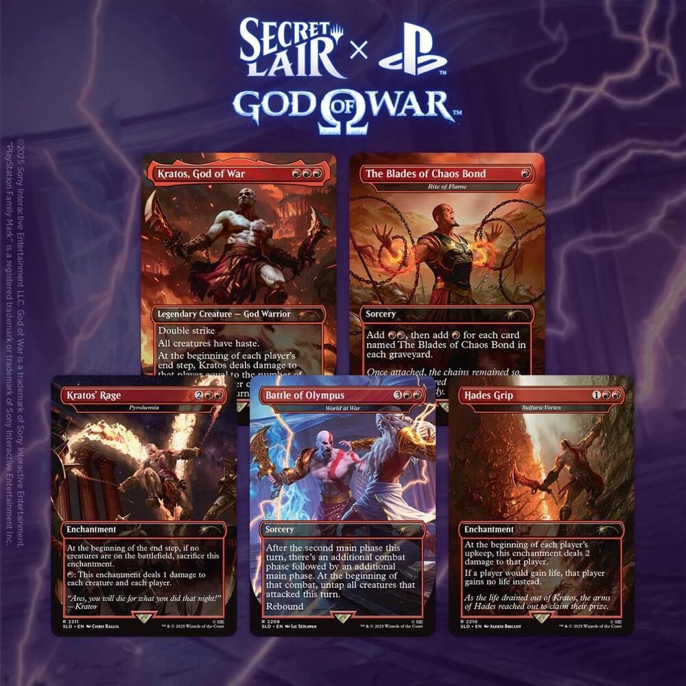 Pre-Order: Secret Lair Drop: God of War Vengeance [Non-Foil]
