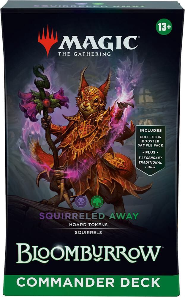 Bloomburrow Commander Decks, Deck: Squirreled Away
