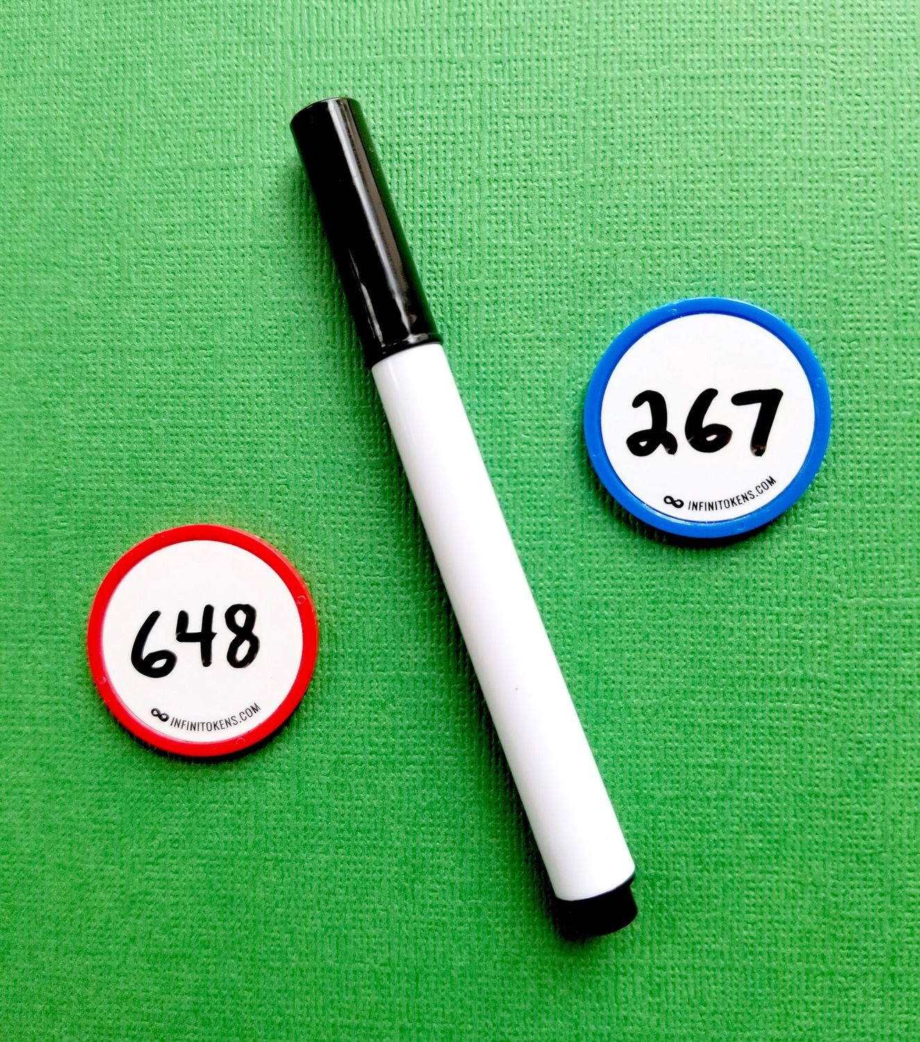 Mini Dry Erase Markers, Color: Black