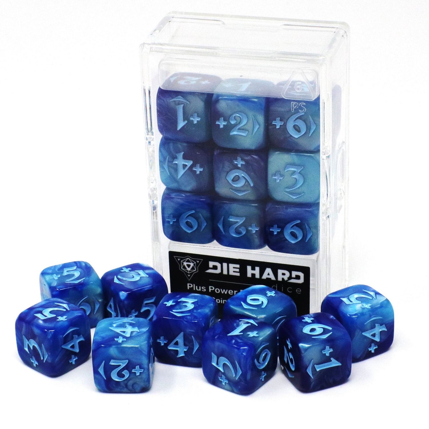 Spindown Counters / Plus Power Pack, Color: Blue