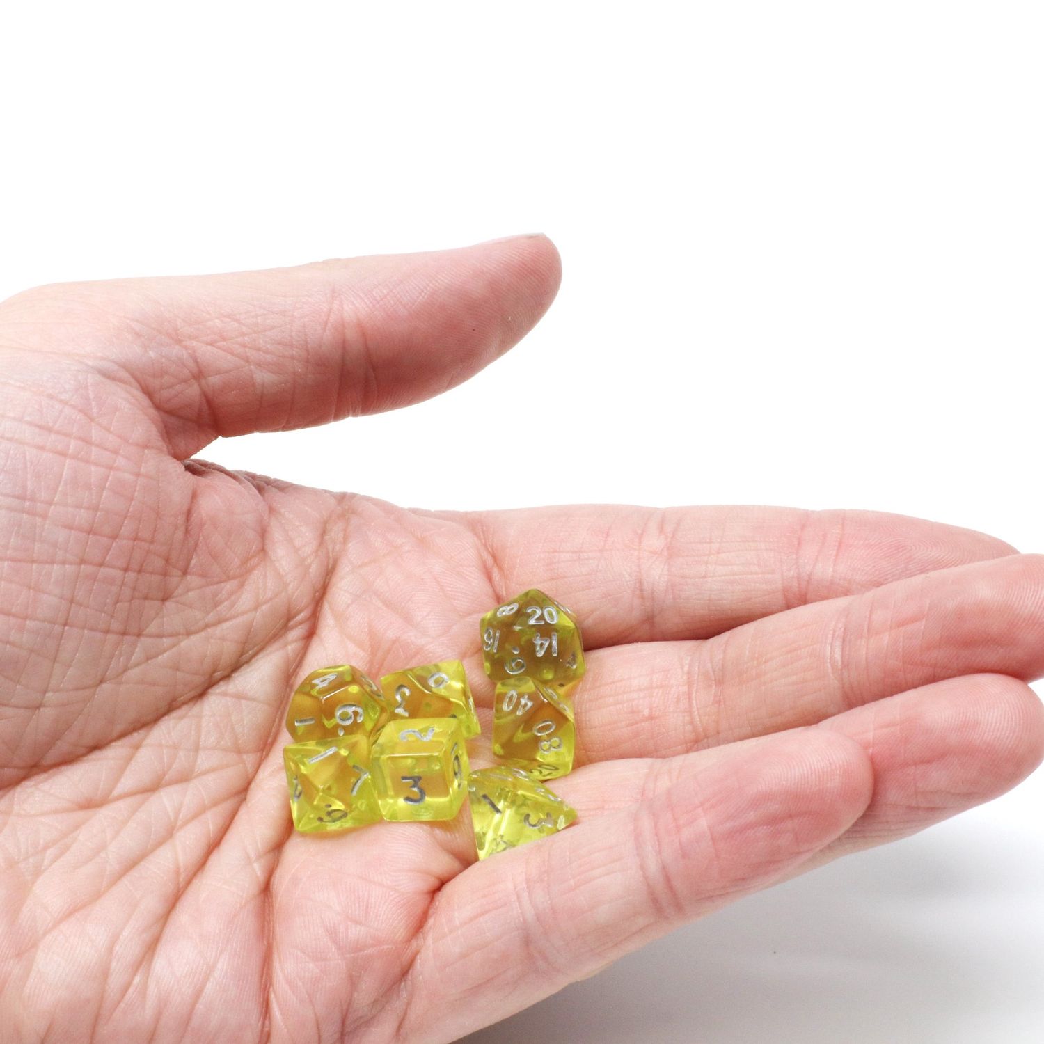 Critlings 7pc Mini RPG Set, Color: Sunbeam