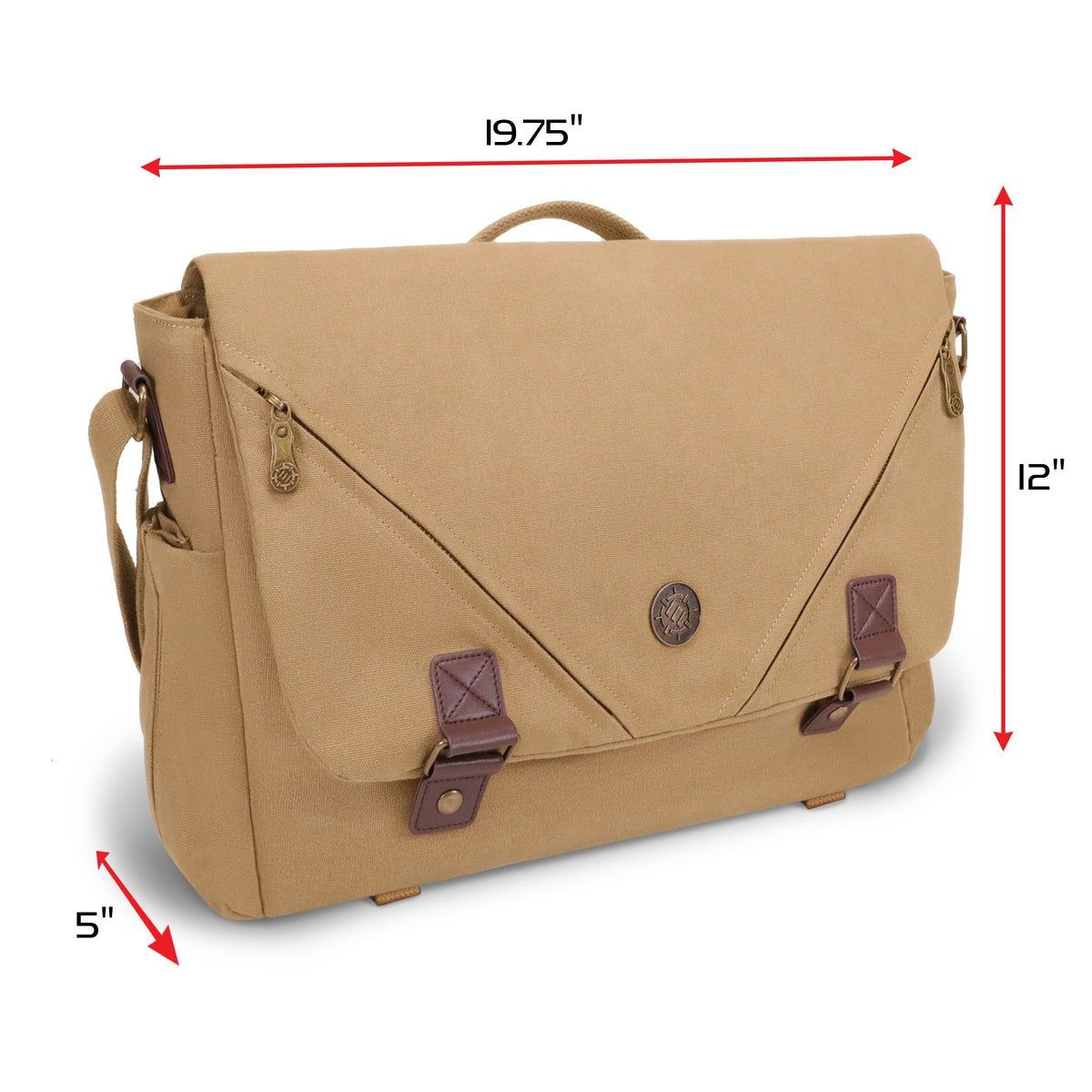 RPG Messenger Bag, Color: Tan