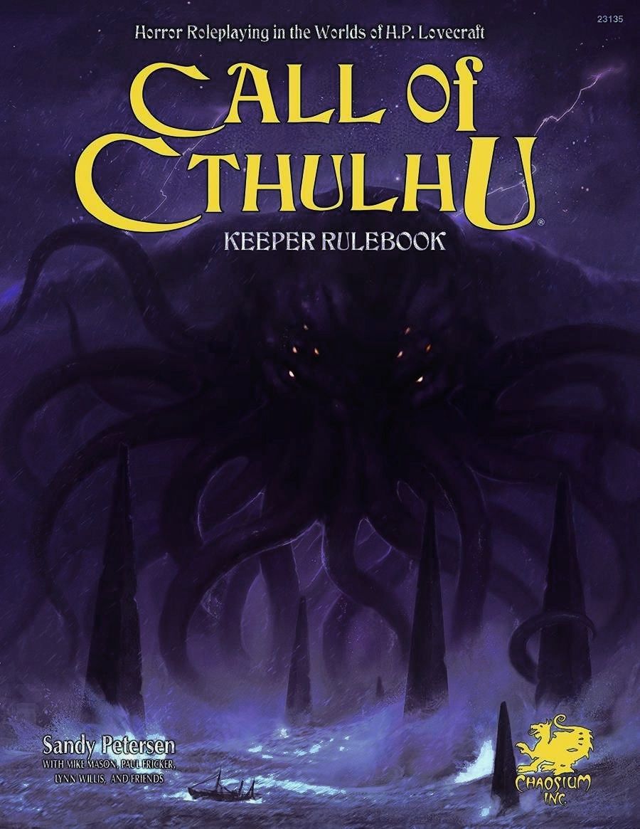 Call of Cthulhu 7E: Keeper Rulebook