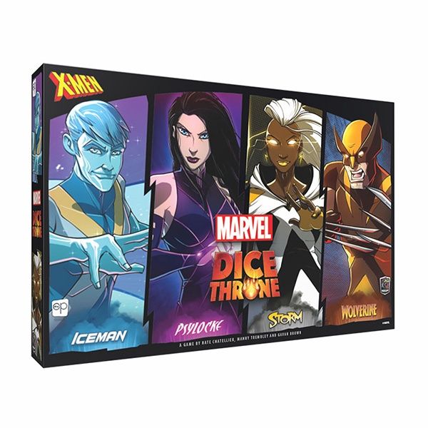 Dice Throne: Marvel X-Men Box 1 (Iceman, Psylocke, Storm, Wolverine)