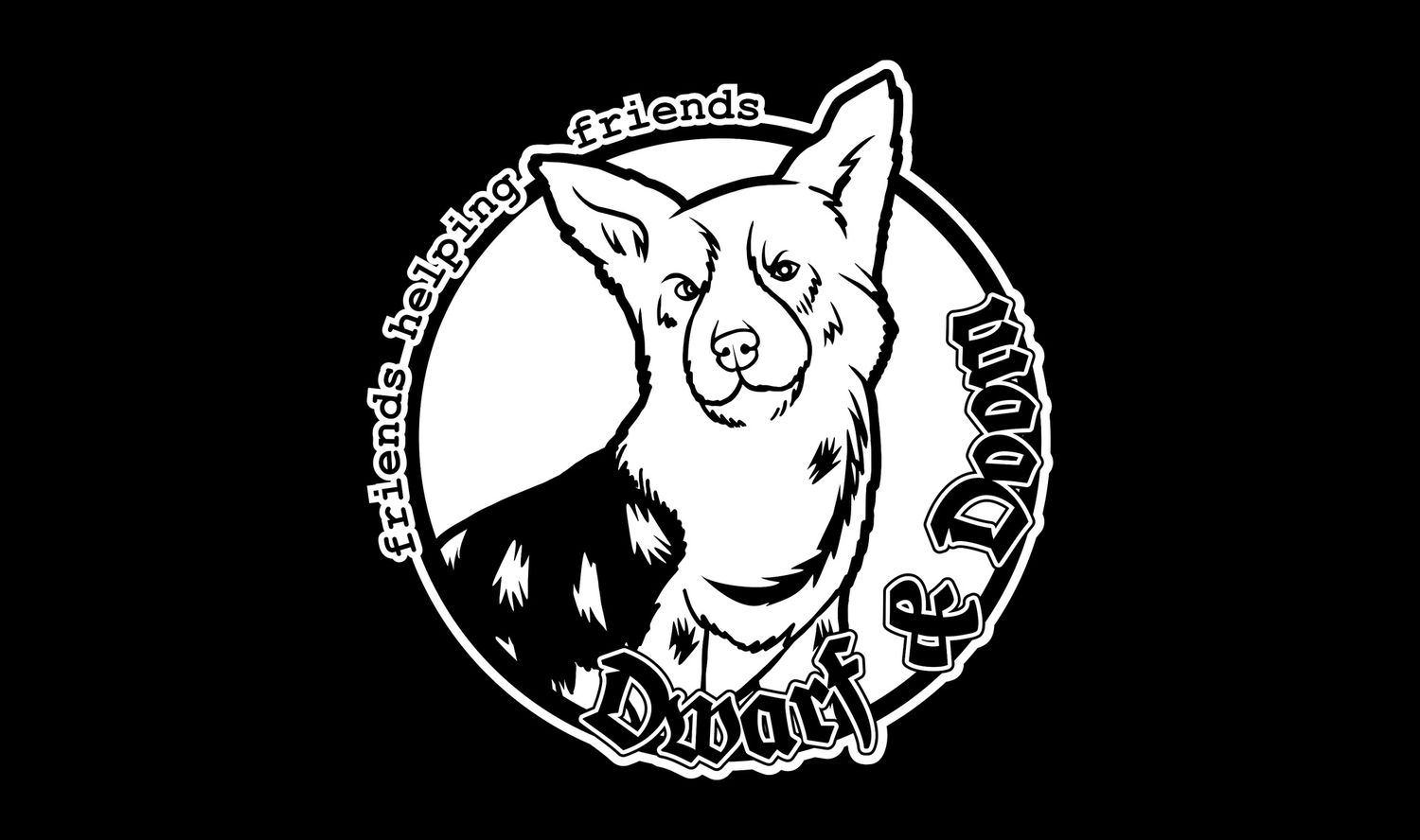 Dwarf &amp; Doom Stitched Playmat