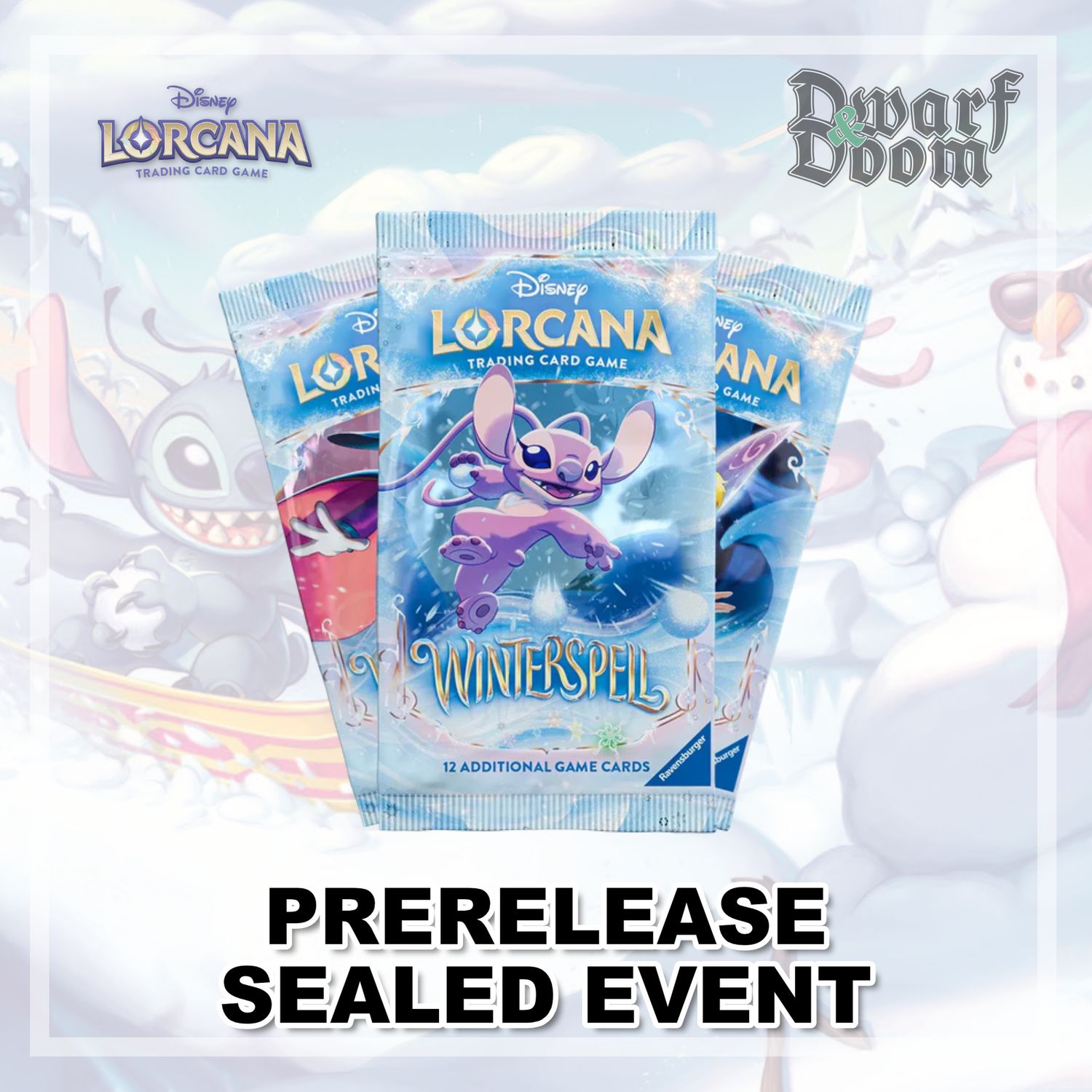 Lorcana: Winterspell Prerelease Sealed Event
