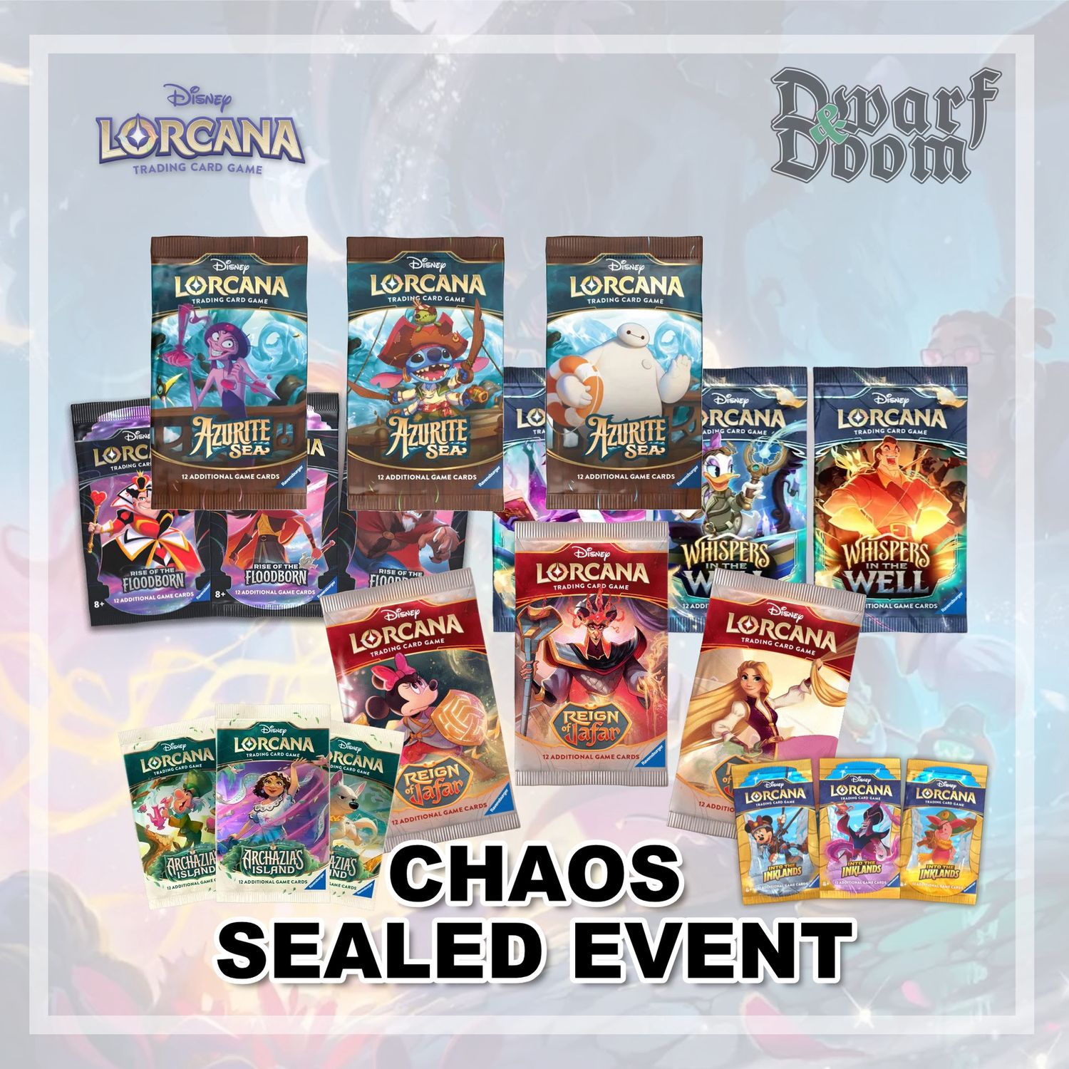 Lorcana: Chaos Sealed, Date: March 15th, 2026