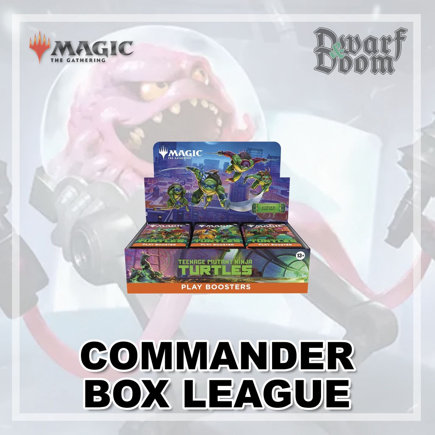 Teenage Mutant Ninja Turtles Commander Box League