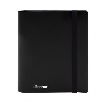 Ultra Pro PRO Binder: 4-Pocket, Color: Jet Black