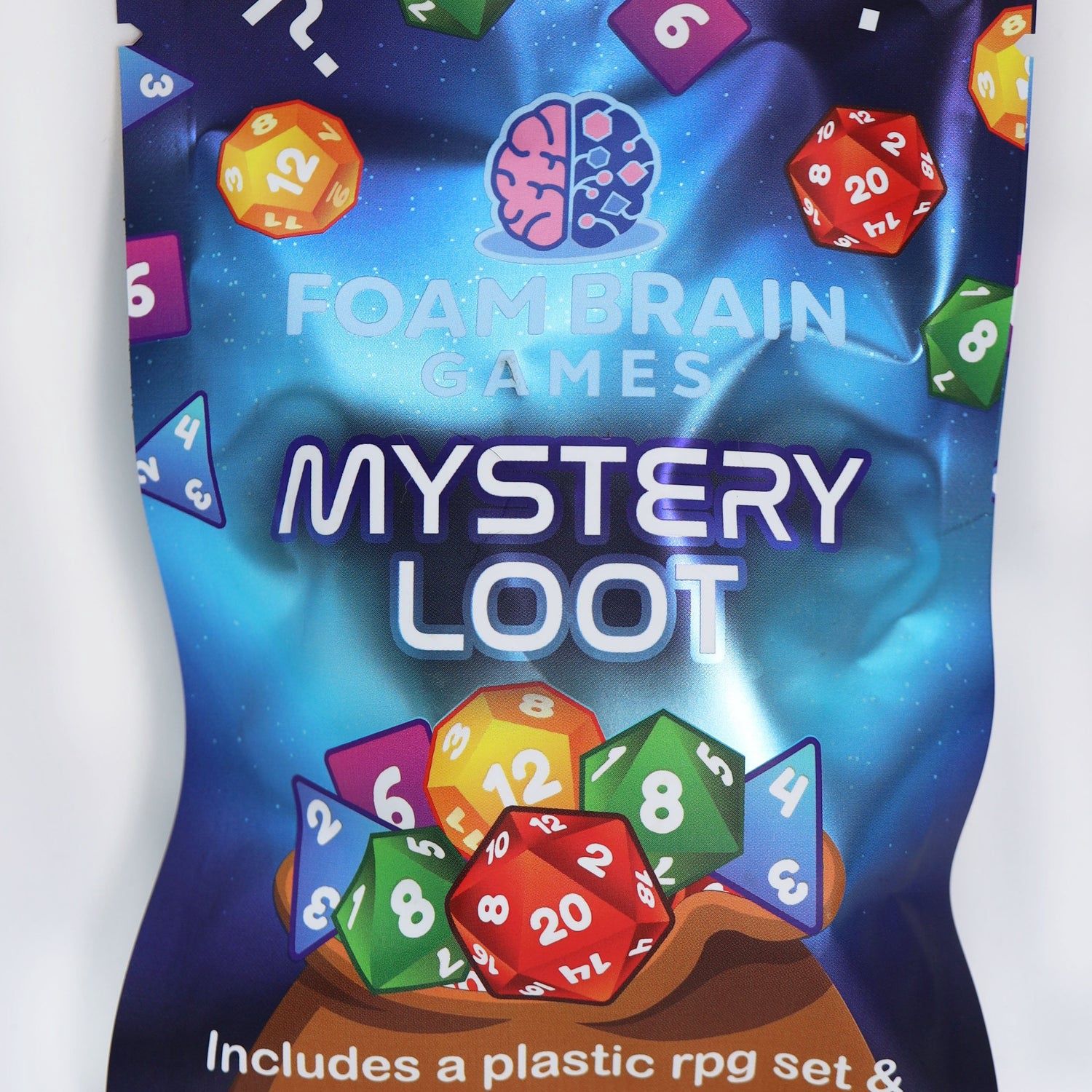 Mystery Loot, Variant: Plastic RPG Dice Set &amp; Bonus Metal Die