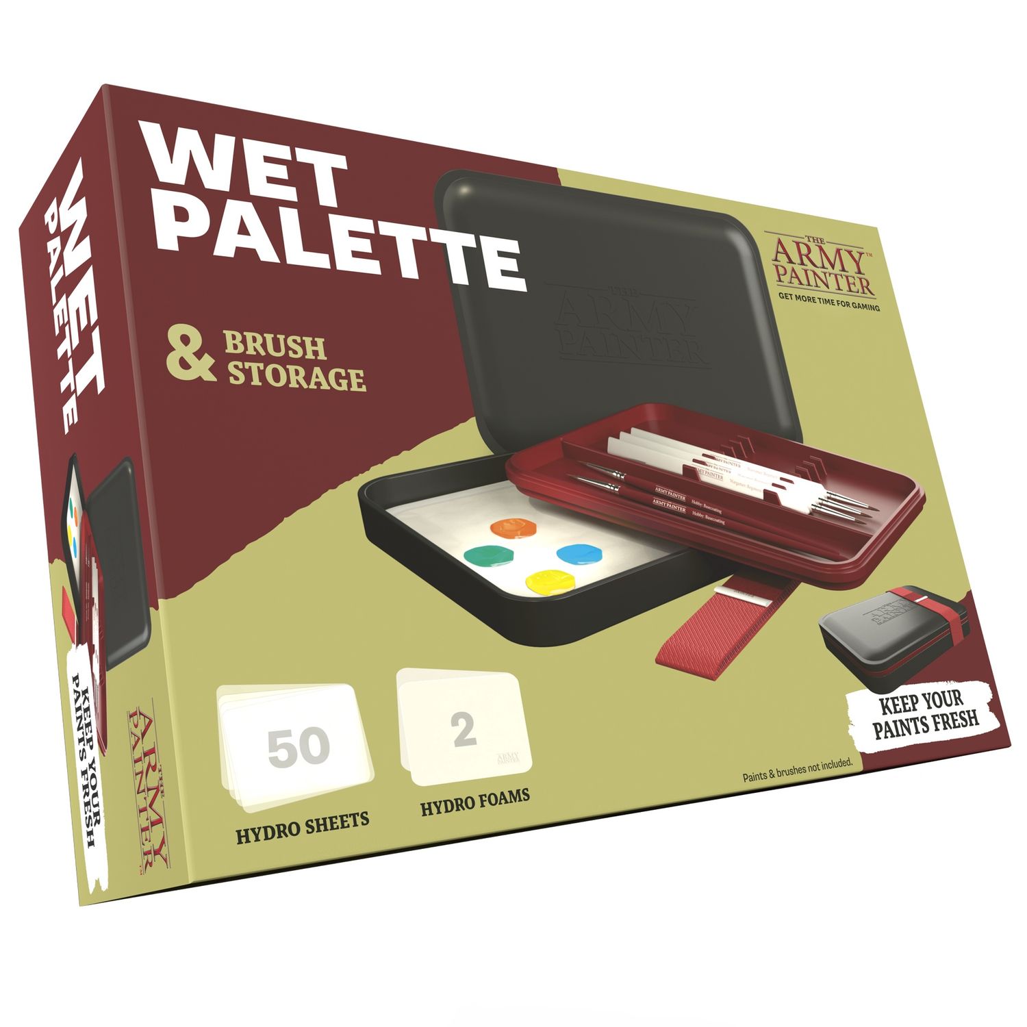 Wet Palette &amp; Brush Storage