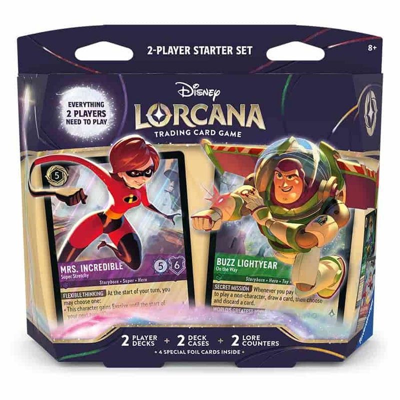 Pre-Order: 2-Player Deck - Elastigirl &amp; Buzz Lightyear