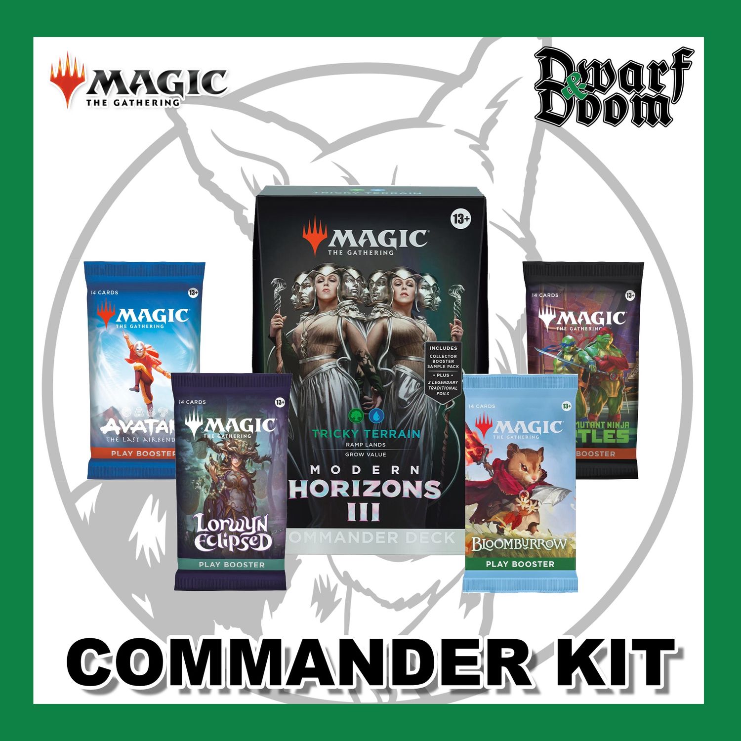 Tricky Terrain Commander Kit