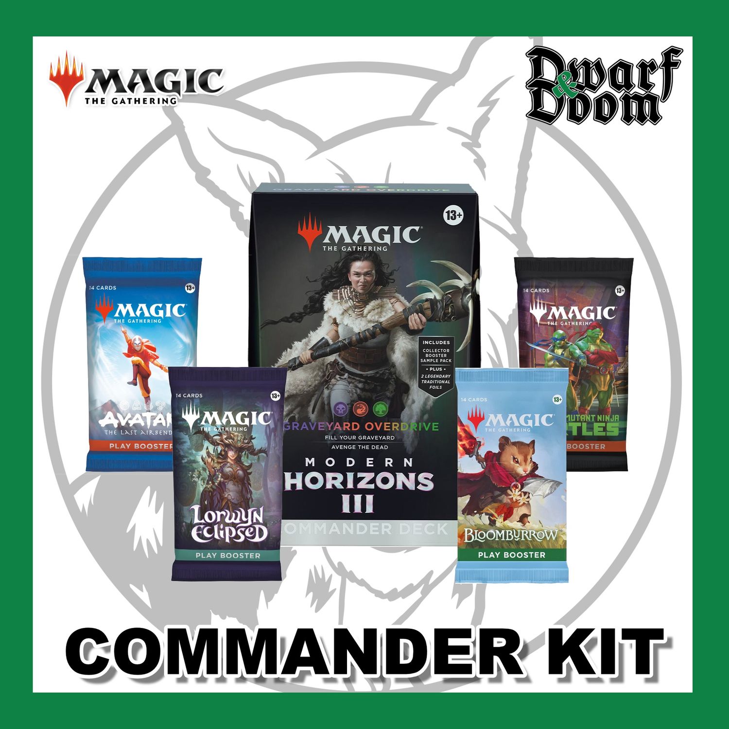 Graveyard Overdrive Commander Kit