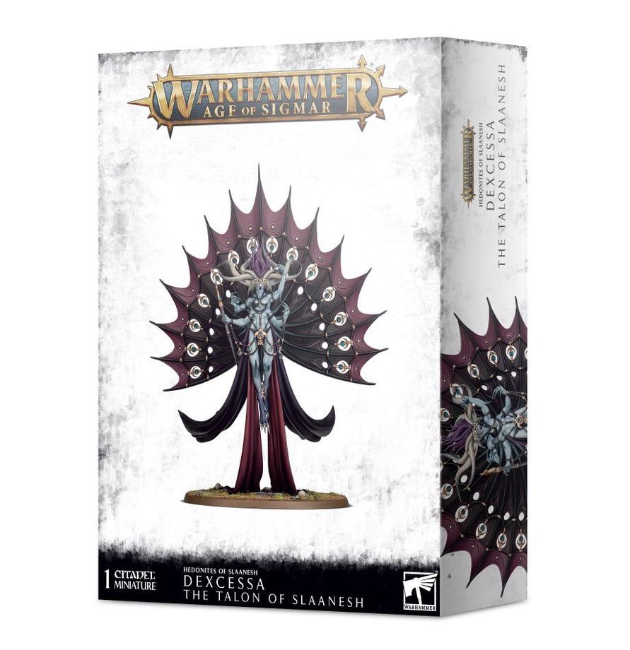 Hedonists of Slaanesh: Dexcessa, the Talon of Slaanesh / Synessa, the Voice of Slaanesh
