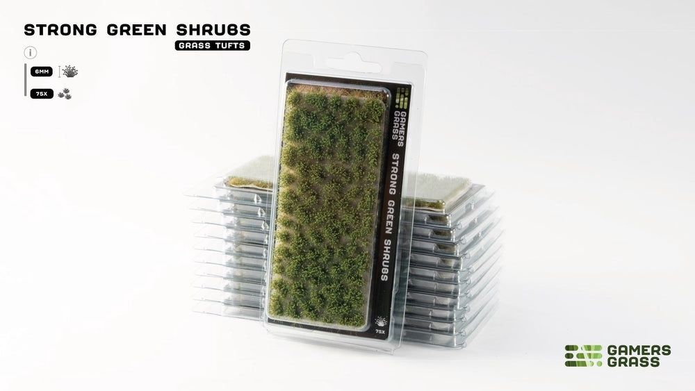 Shrub Set, Color: Strong Green