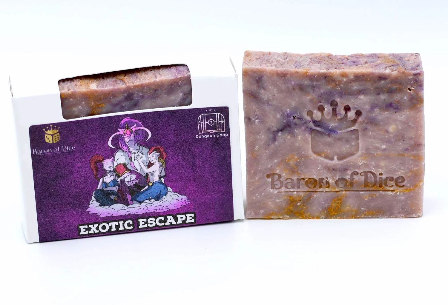 Dungeon Soap - Hand Crafted Soap, Flavor: Exotic Escape