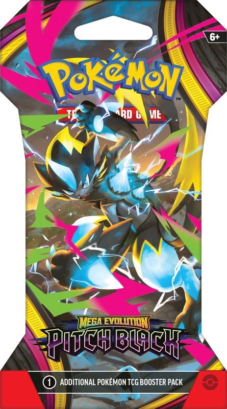 Pre-Order: ME5 Pitch Black Elite Sleeved Booster Pack