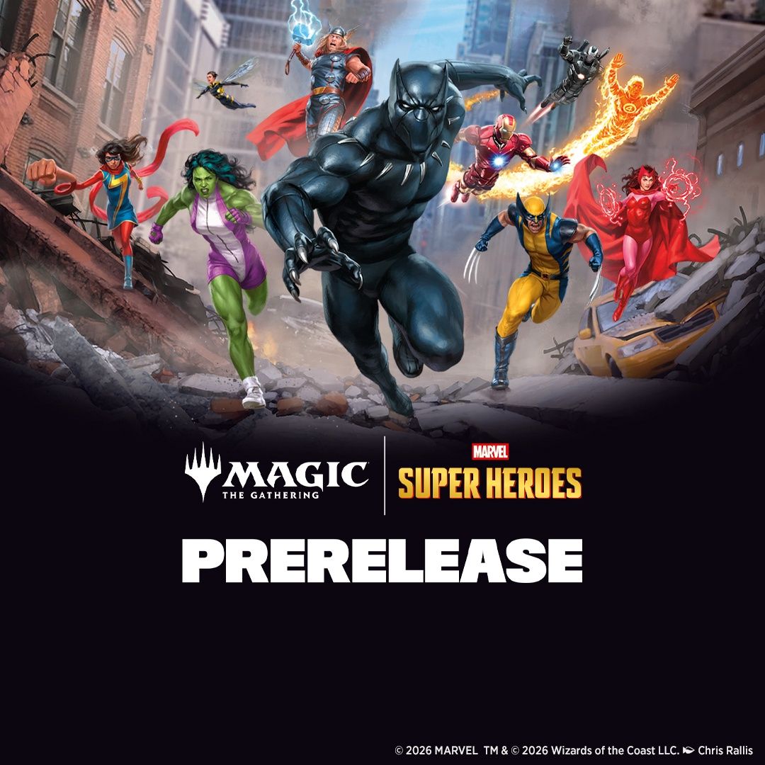 Marvel Super Heroes Sealed Prerelease