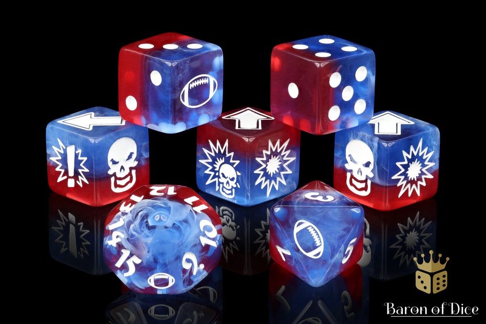 Revolution - Bloody Football Dice (Set of 7), Variant: Football