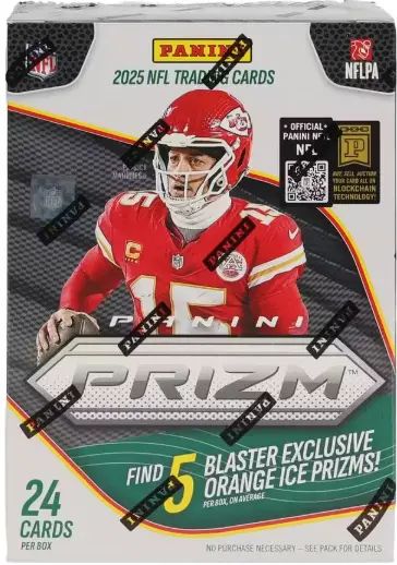 25 Panini Prizm Football Blasters (Hobby)