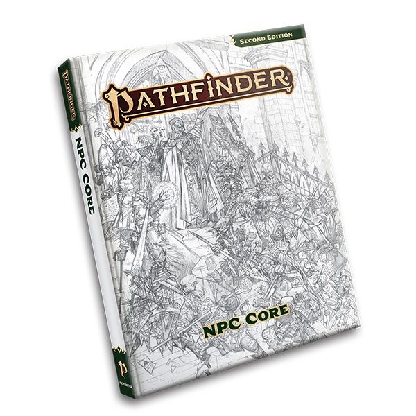 Pathfinder RPG, 2e: NPC Core, Variant: Sketch Cover