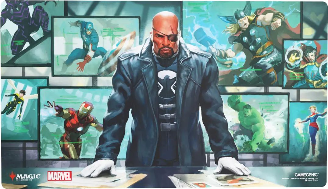 Marvel Super Heroes Playmat, Variant: Director Nick Fury