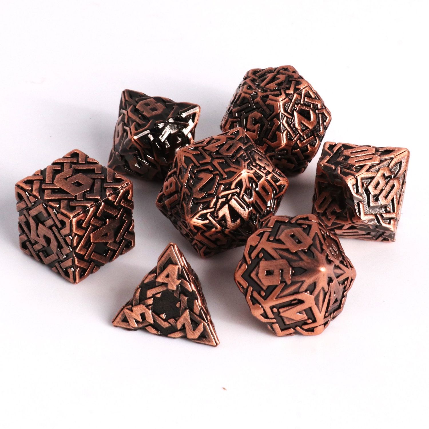 7pc RPG Set - Adventure Begins (Metal), Color: Runeweaver Copper