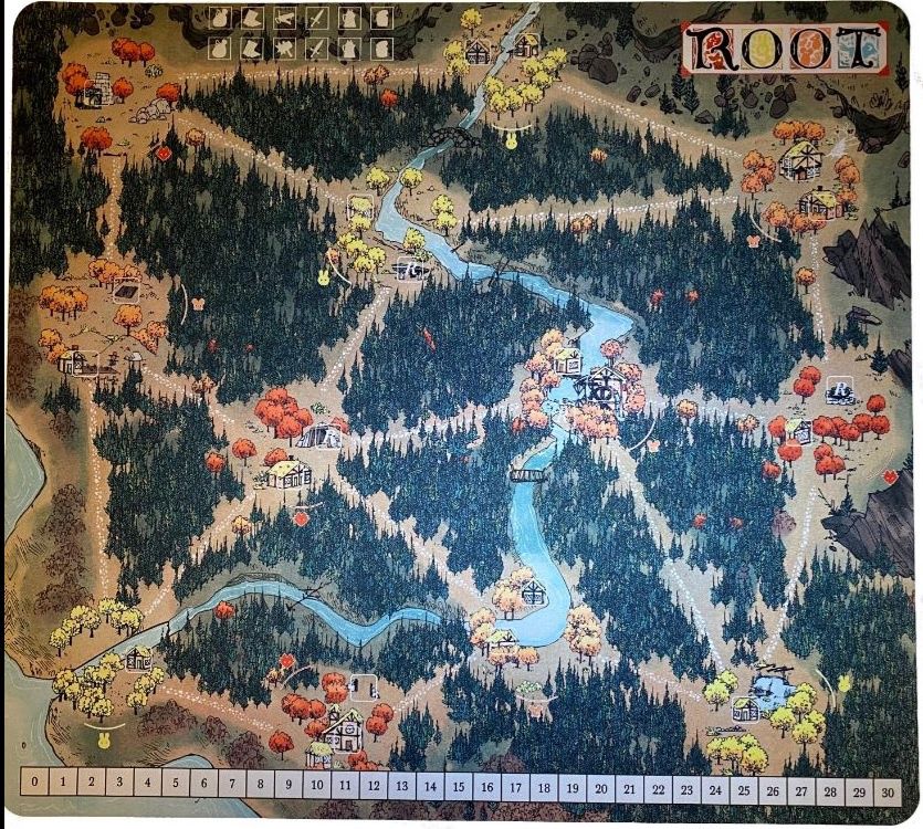 Root Playmat, Variant: Mountain/Lake