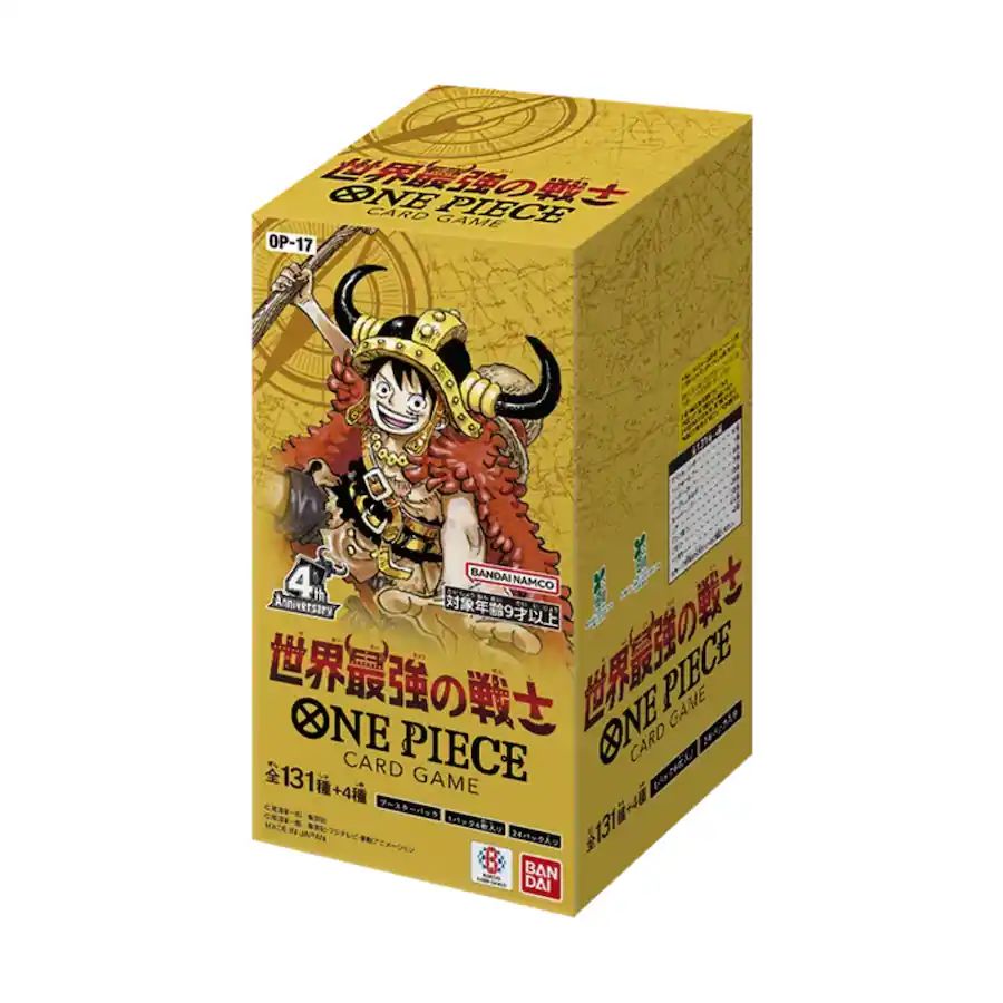 OP-17: World's Strongest Warriors Booster Box [Japanese]