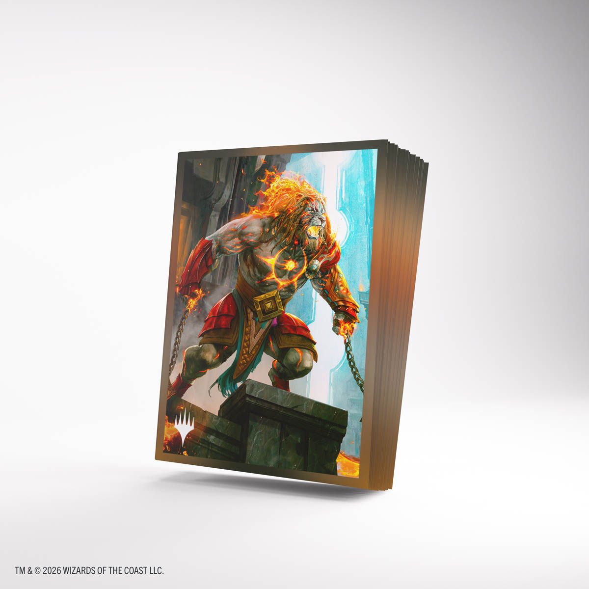 Reality Fracture Premium Art Sleeves, Variant: Ajani, Path of Vengeance