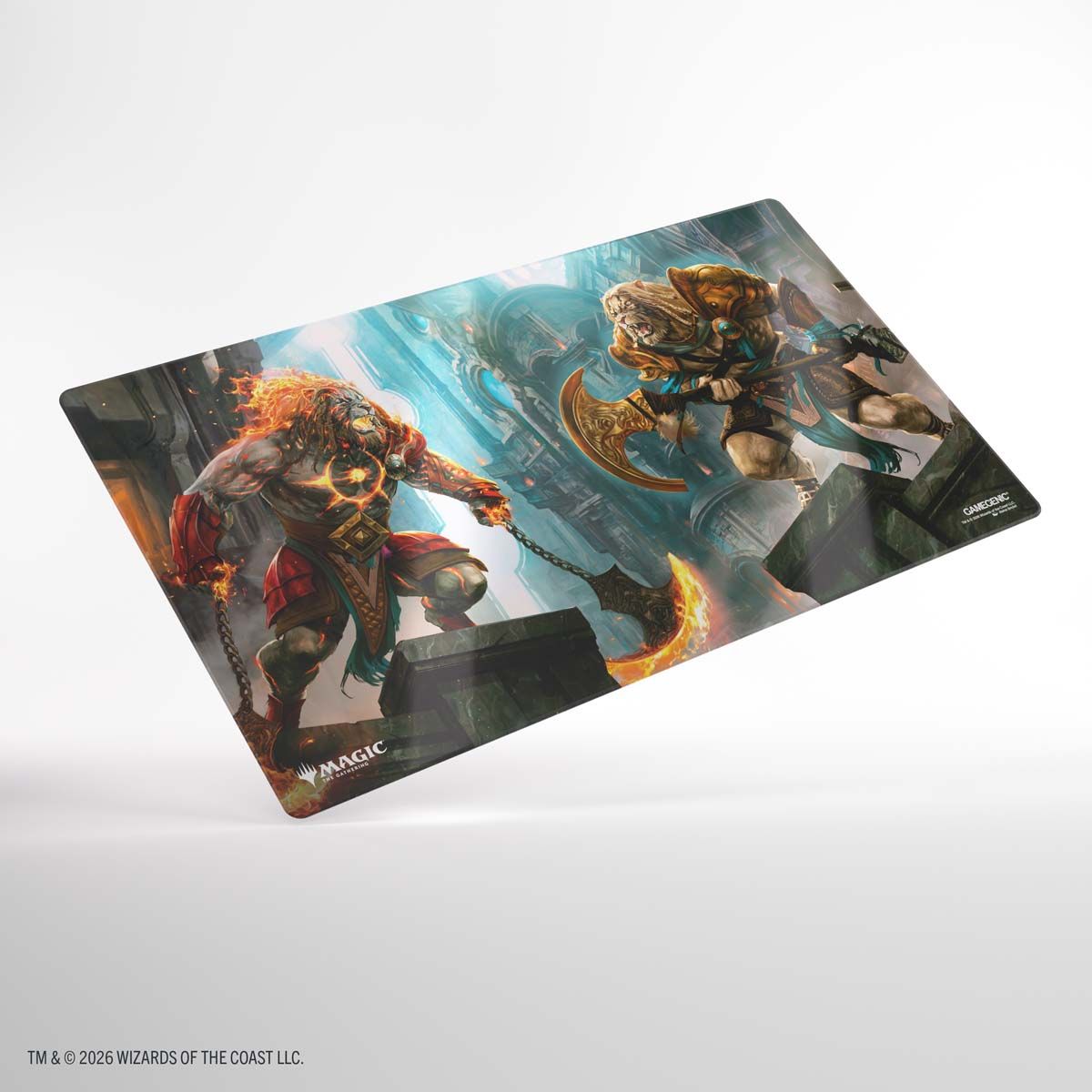 Reality Fracture Shiny Playmats, Variant: Ajani Path of Vengeance/Ajani Counter Attack Leader