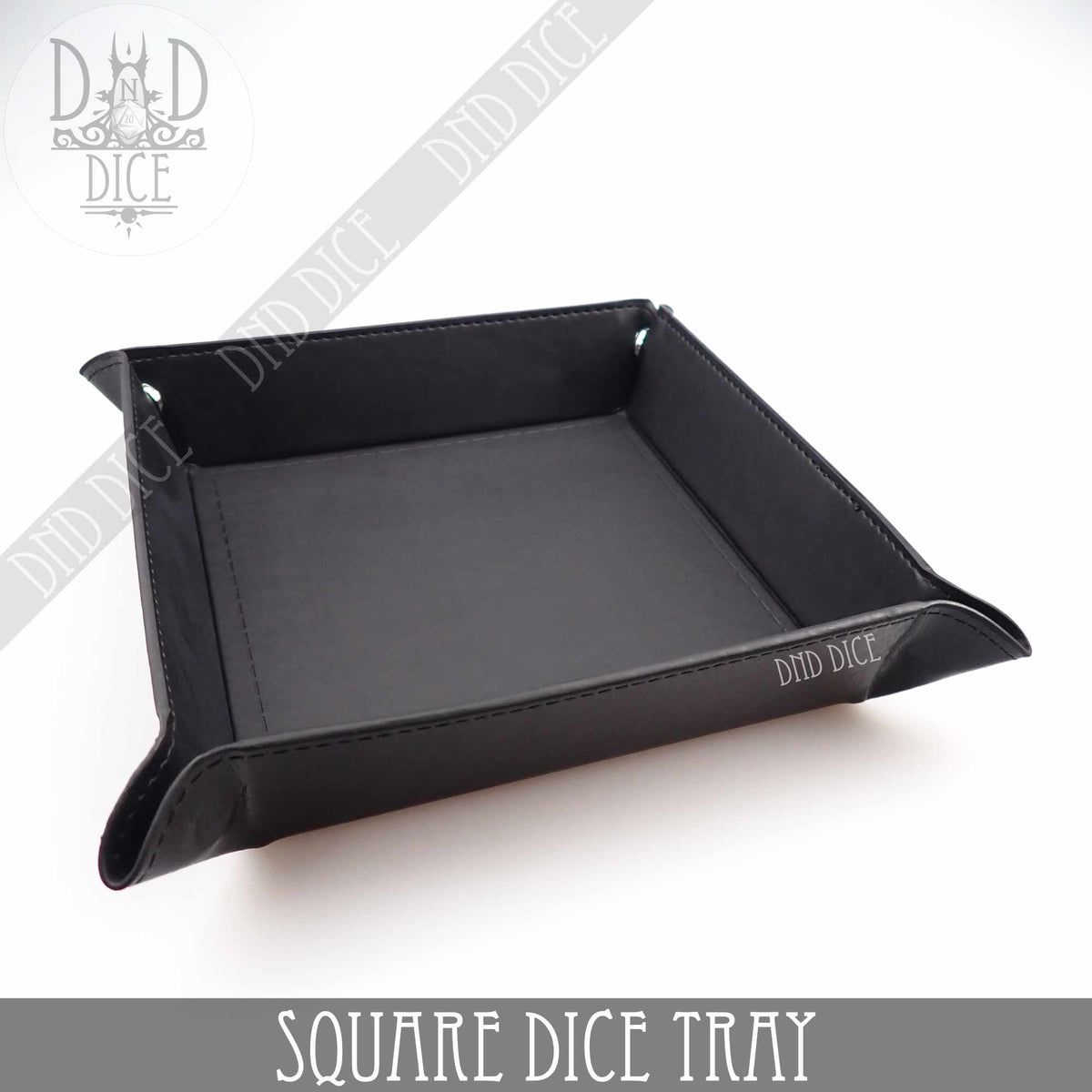 DND - Square Dice Tray, Color: Black