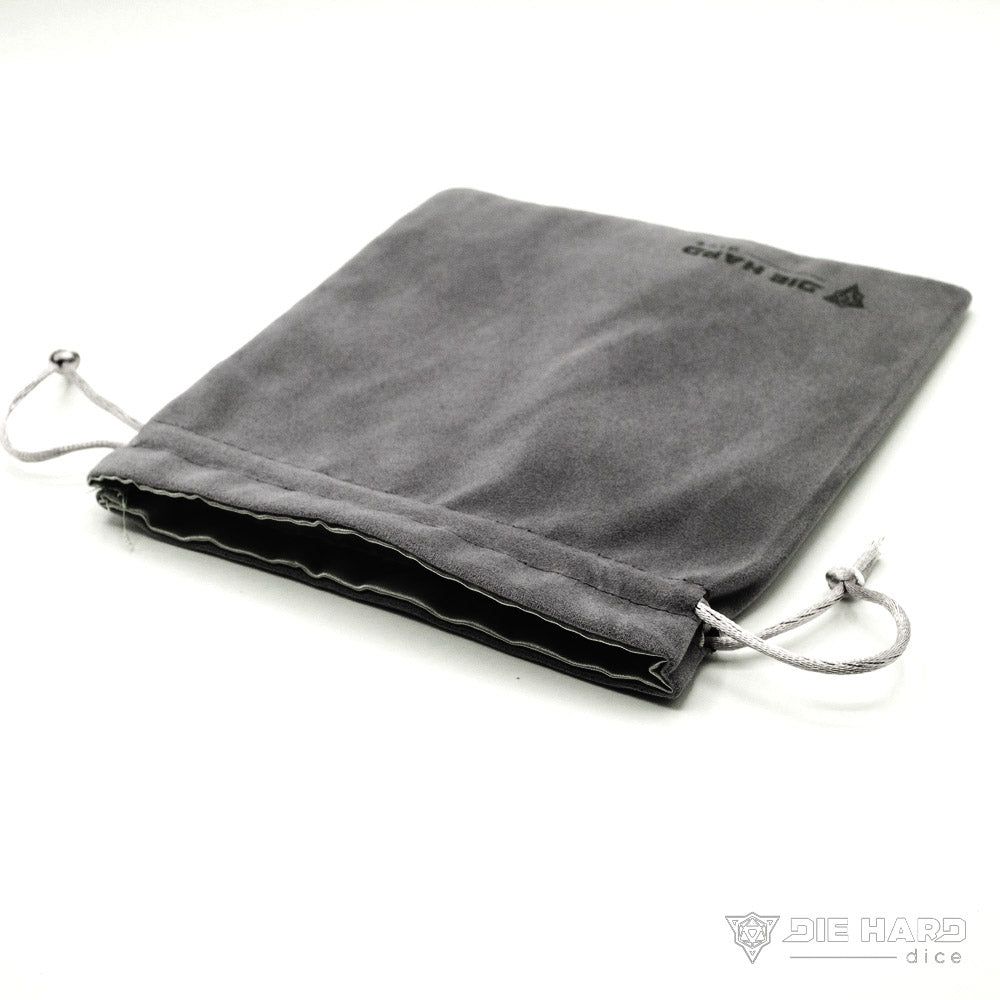 DHD - Velvet Medium Dice Bag, Color: Light Grey