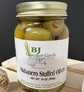 Habanero Stuffed Olives Habanero Stuffed Olives